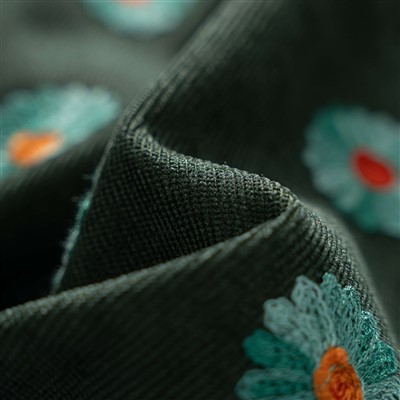 Turquoise Velvet Upholstery Fabric